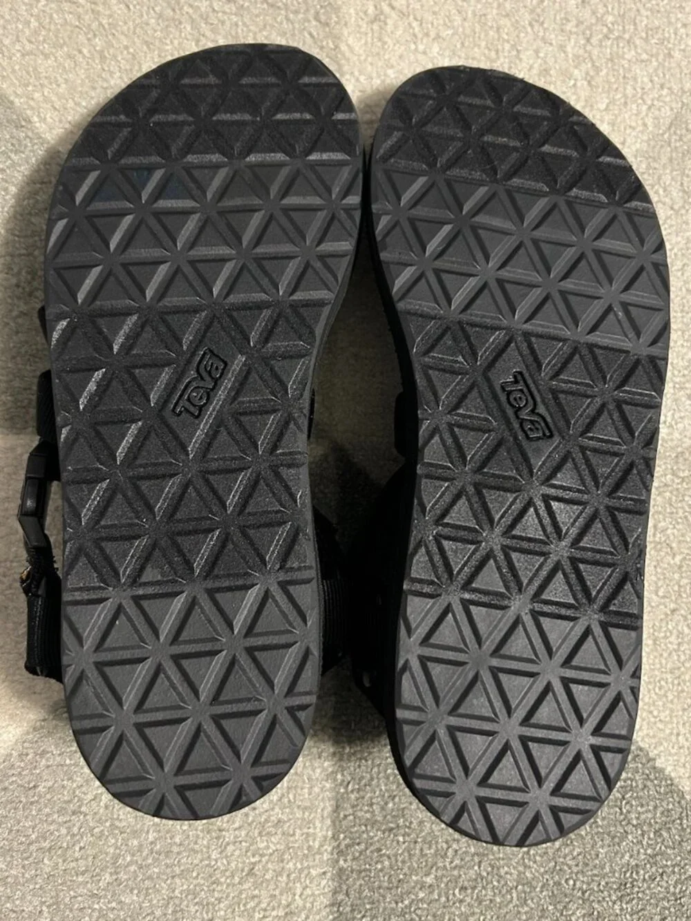 Teva Original Dorado Black Buckle Closure Sandals Outdoor Women's Size 10